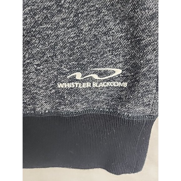 Roots Canada Whistler Blackcomb Mens Gray Hoodie Sweatshirt Medium Snowboarding - Picture 10 of 14